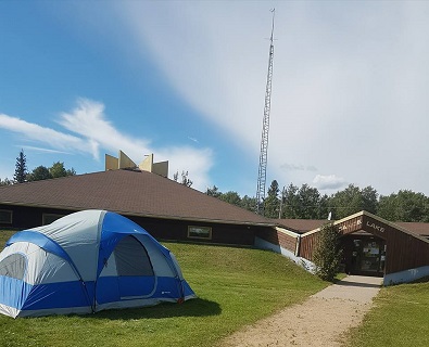 Canoe Lake woman’s protest enters third week