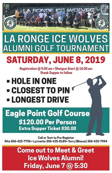 Ice Wolves host golf tournament