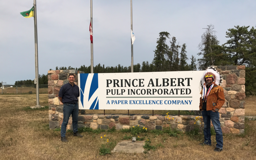 Cumberland House Cree Nation to work with company re-opening Prince Albert pulp mill