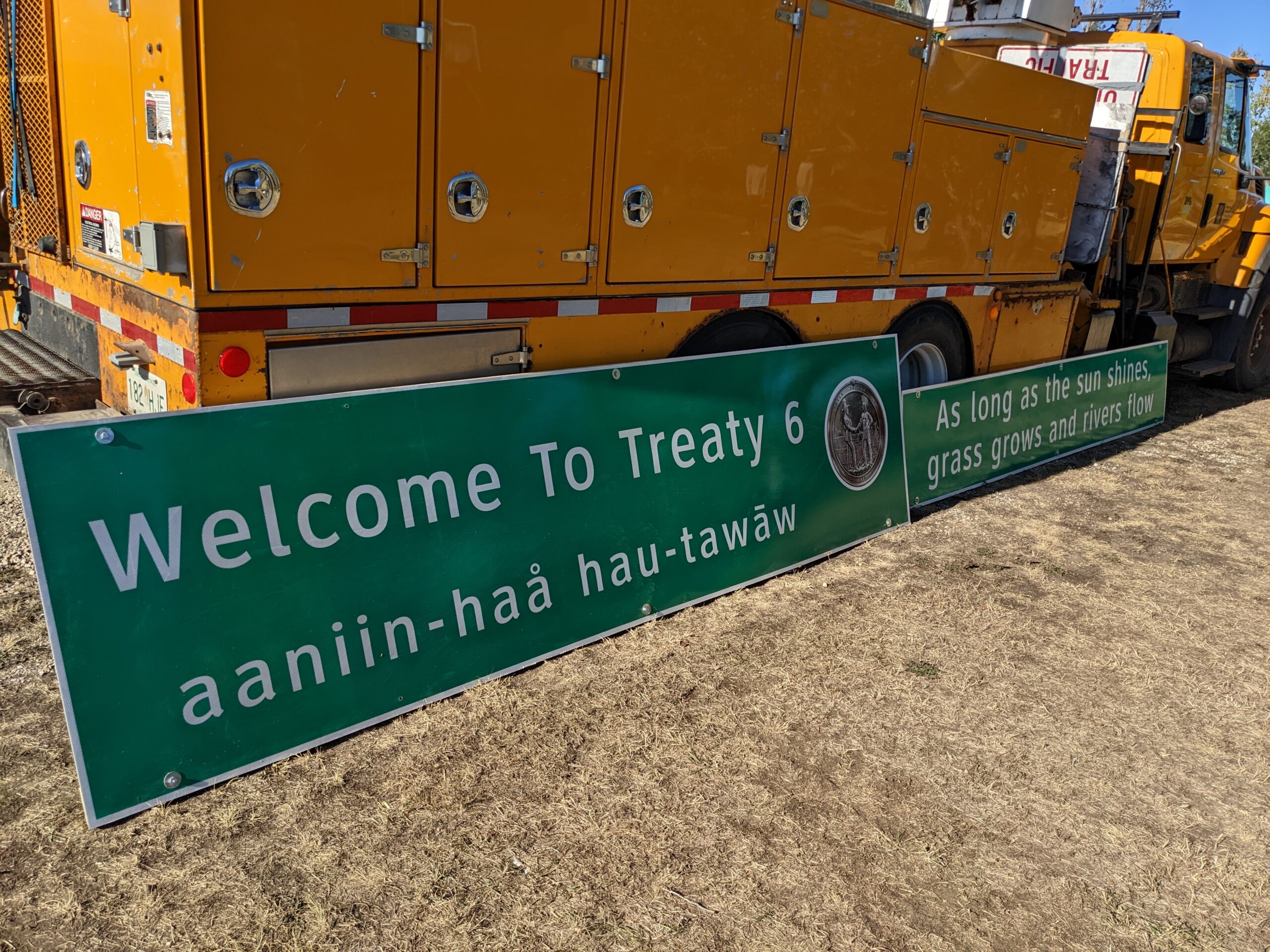 Province Unveils Treaty Signs Along Highway 11 MBC Radio   Treaty Pic 2 Scaled 