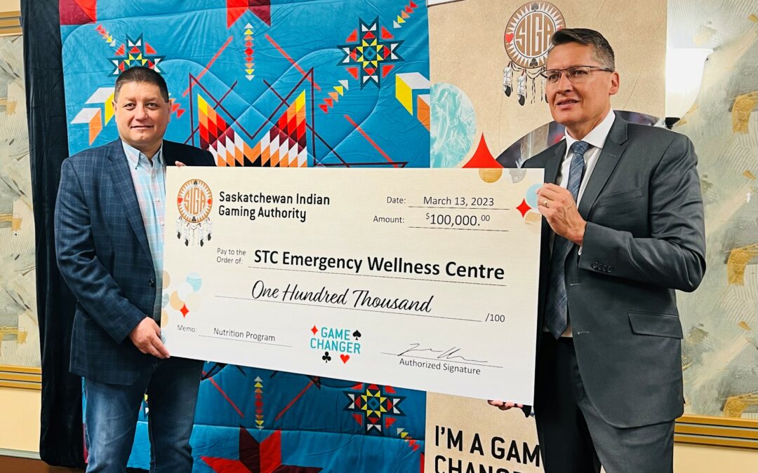 SIGA donates to STC’s Emergency Wellness Centre