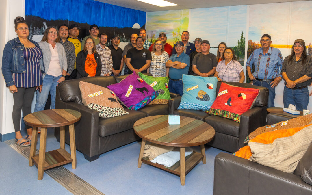 PBCN leaders and Foran Mining reveal new Indigenous culture and wellness room
