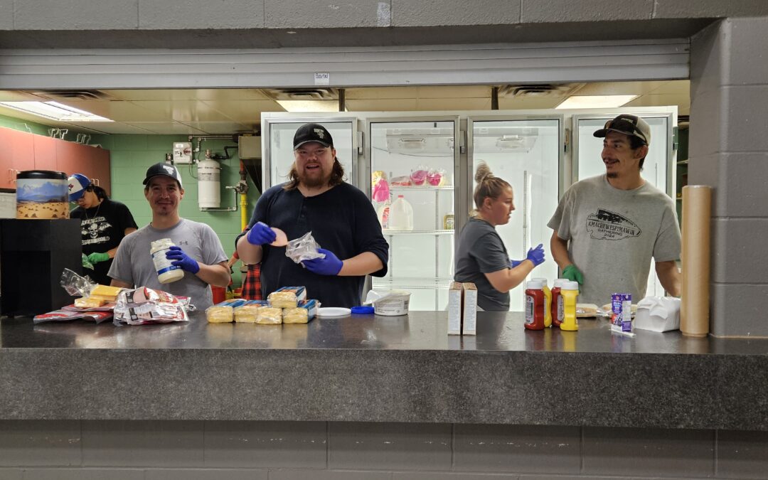 The community of La Ronge steps in to help during Southend evacuation