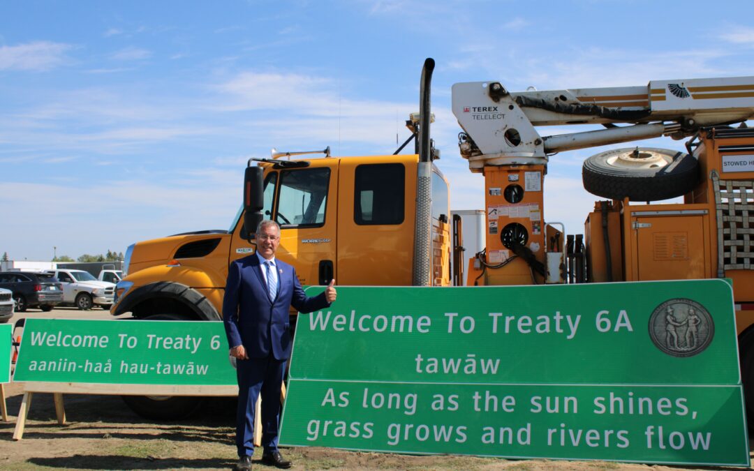 Saskatchewan becomes the first province to mark all treaty boundaries on highways