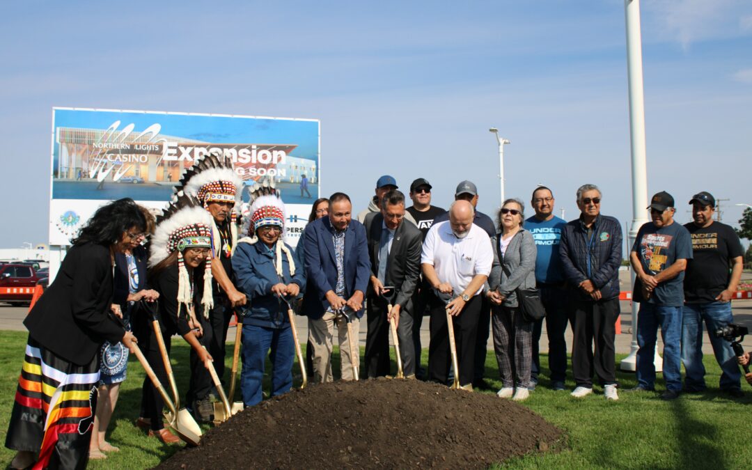 SIGA holds sod turning event for Northern Lights Casino expansion