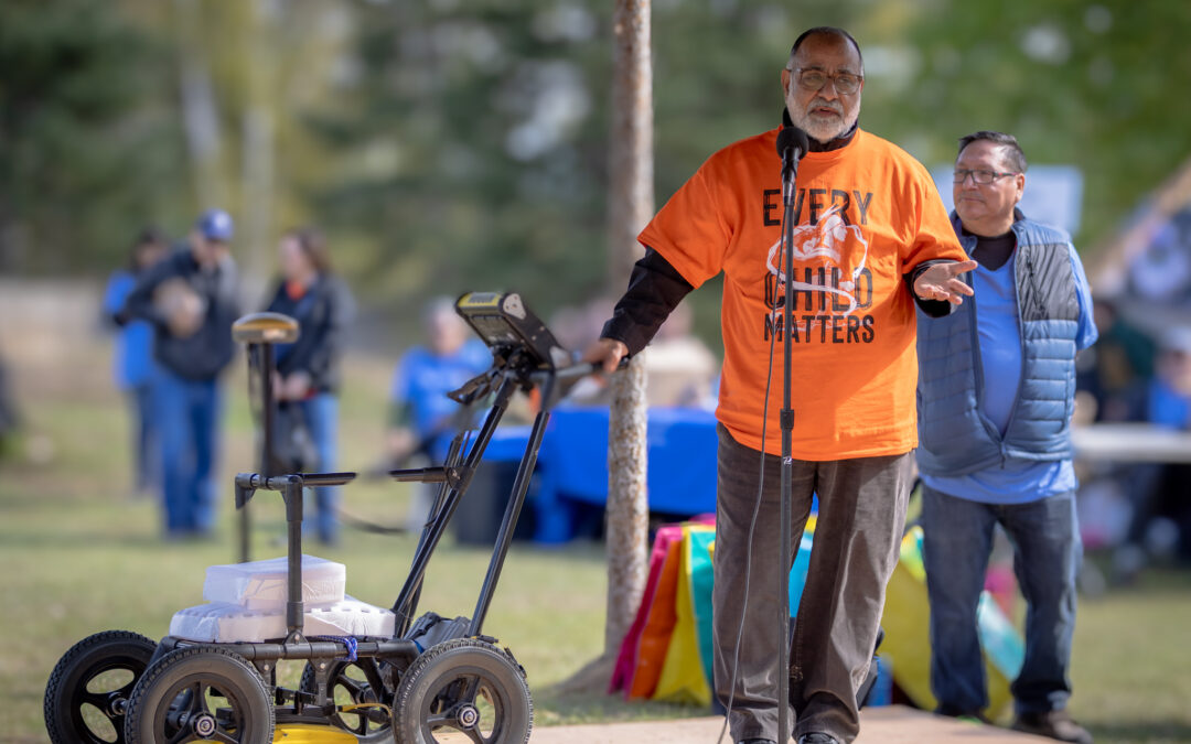 PBCN conducting ground-penetrating radar survey to identify unmarked graves at residential school site