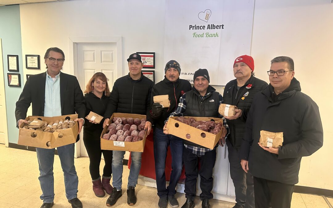 PAGC donates large quantity of moose meat to P.A. Food Bank